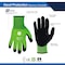 Ge Coated Gloves, Nitrile, Sandy, Green, XL 1 PR GG221XLC - alternate 3